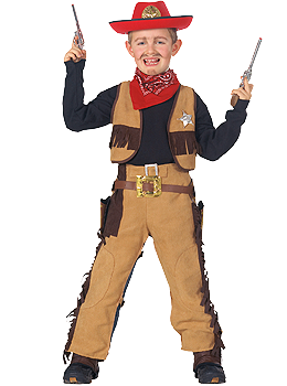 Kinder Cowboy Kostüm